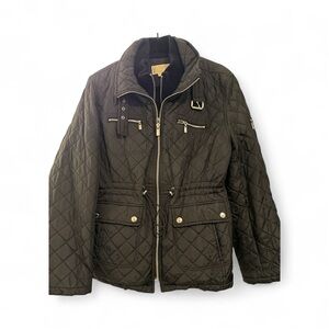 Michael Kors Quilted Black Jacket